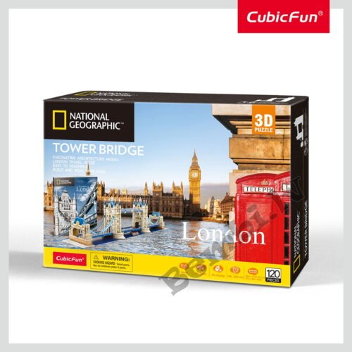 CUBICFUN 3D Puzle National Geographic - Tower Bridge