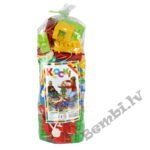 Konstruēšanas kluči plastmasas 28 mm 140 gab