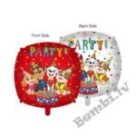 Paw Patrol folija balons PARTY 43 cm