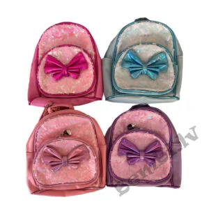 Mugursoma meitenēm spīdīga BANTE 20 cm