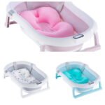 Saliekamā vanna bērniem - BATH & CARE - BLUE/ PINK /GREY