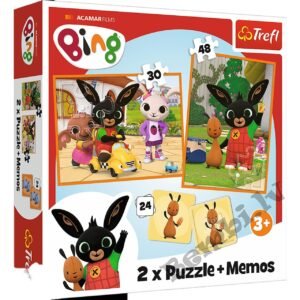 TREFL BING Puzles komplekts 30 gab + 48 gab + 24 memo