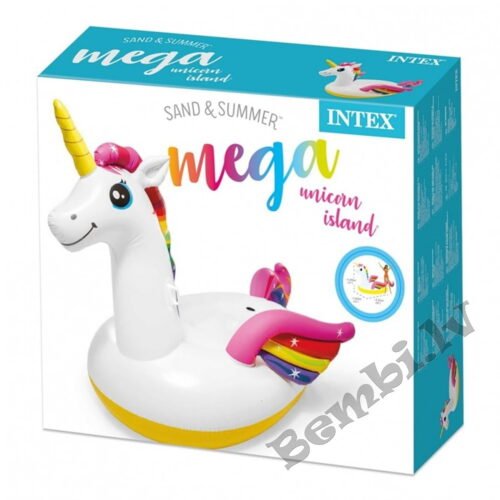 Intex Mega Unicorn Island 57291EU peldpūslis