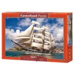 Castorland puzle Tall ship leaving Harbour, 500 gab.