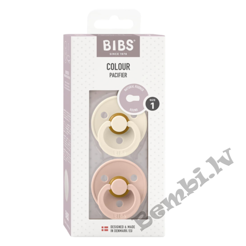 BIBS Colour Symmetrical Ivory / Blush 0-6 mēn - Image 2