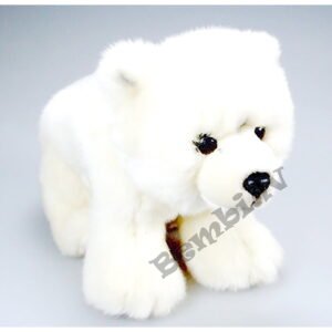 UNI toys mīkstā rotaļlieta baltais lācis 25 cm