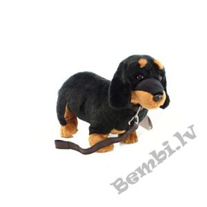 UNI toys mīkstā rotaļlieta suns TAKSIS 36 cm