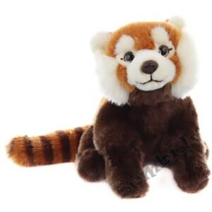 UNI toys mīkstā rotaļlieta SARKANĀ PANDA 30cm