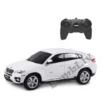 RASTAR mašīna ar pulti/radiovadāms auto BMV X6 RC 1:24, Balts