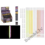 Glow Sticks: neona nūjiņas 15 gab