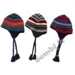 Caps & More ziemas cepure ar bizēm (51-57 izm.)