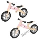 Koka līdzsvara velosipēds Spokey WOO-RIDE DUO rozā