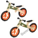 Koka līdzsvara velosipēds Spokey WOO-RIDE DUO green