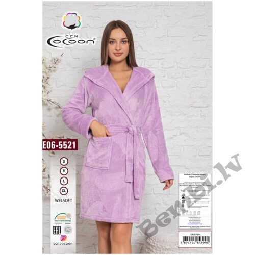 Sieviešu halāts CoCoon E06-5521 (izm. S,M,L,XL) - Image 3