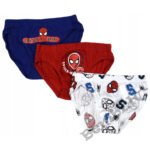 Spider-man apakšbikšu komplekts zēniem 3 gab (104 - 134 cm)