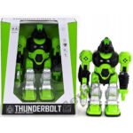 Thunderbolt zaļš,Staigājošs robots 24 cm