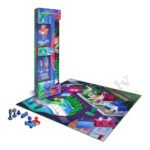 PJMasks paklājs trase ar automašīnām Cat boy un Geko 60 cm