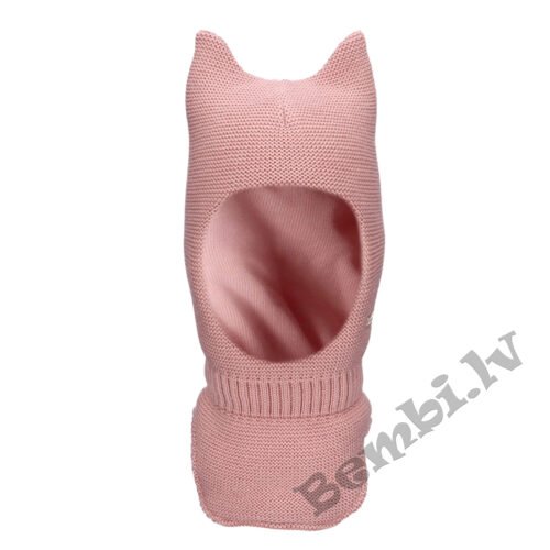 TuTu ziemas ķivercepure meitenēm no merino vilnas 3-007222 (46-50cm) - Image 3