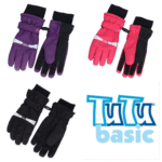 TuTu ziemas cimdi/pirkstaiņi ar atstarotāju 3-006792 (10-11 gadi)