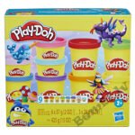 PLAY-DOH Krāsainais plastilīns, 9 gab