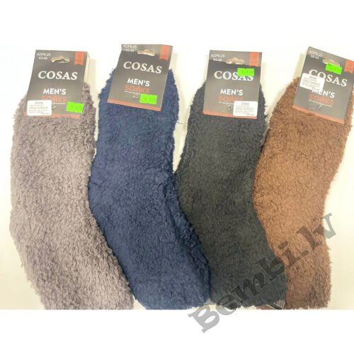 Vīriešu zeķes siltās COSAS socks (izm.39-46)