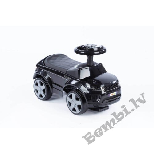 ToMa stumjama mašīna bērniem ar rokturi (melna) - Image 4