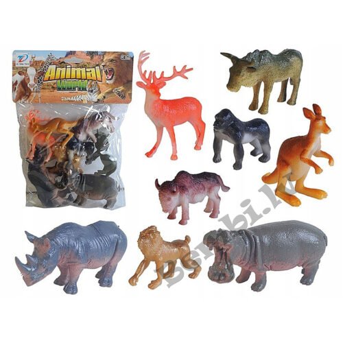 Animal toy Safari dzīvnieku figūriņas 8 gab.