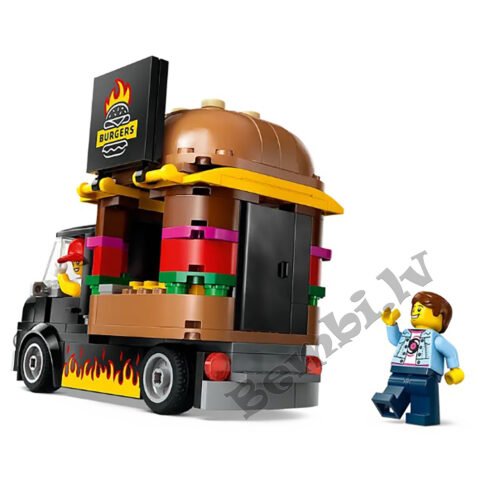 LEGO CITY Burger Van 60404 - Image 4