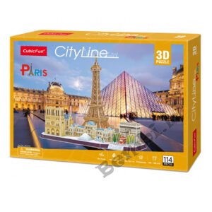 Cubic fun 3D puzle Parīze
