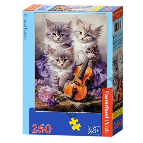 Castorland puzle Muzikālie kaķēni 260 gab