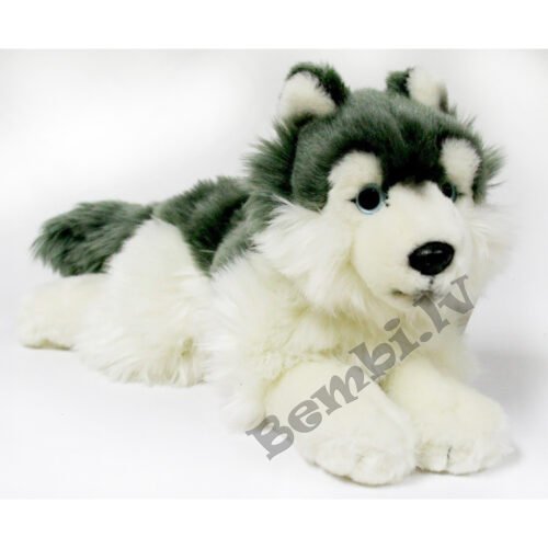 Uni toys mīkstā rotaļlieta Husky suns 35 cm