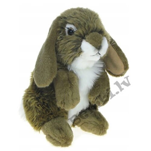 Uni toys mīkstā rotaļlieta sēdošs zaķis 15 cm - Image 2