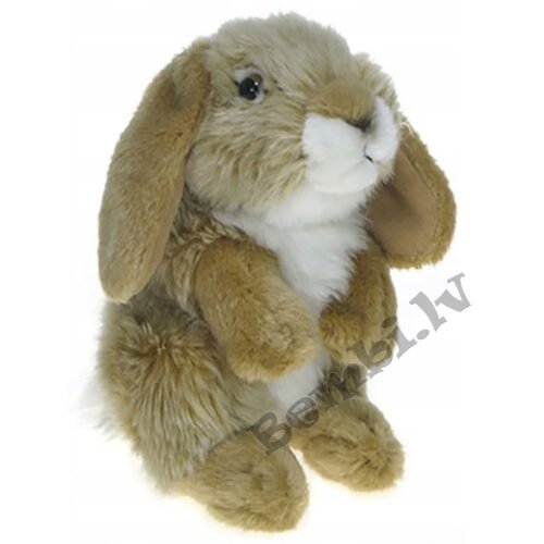 Uni toys mīkstā rotaļlieta sēdošs zaķis 15 cm - Image 4