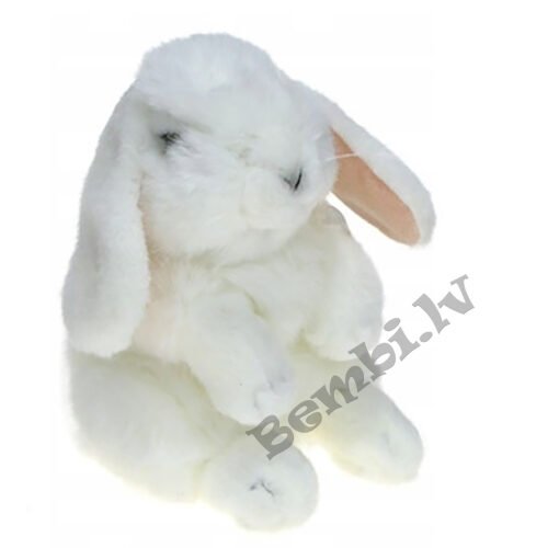 Uni toys mīkstā rotaļlieta sēdošs zaķis 15 cm - Image 3