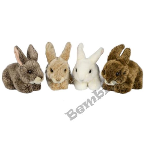 Uni Toys Zaķis mīkstā rotaļlieta 18 cm