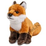 Uni Toys Lapsa sēdoša mīkstā rotaļlieta 18 cm