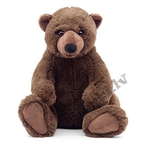 Uni Toys mīkstā rotaļlieta brūnais lācis 30 cm