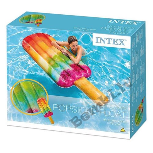 INTEX Rainbow popsicle piepūšamais matracis 191 cm - Image 3