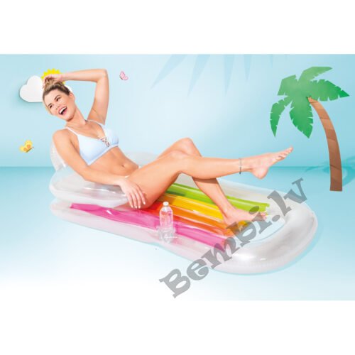 INTEX Piepūšamais matracis ar atzveltni, 160 cm - Image 2