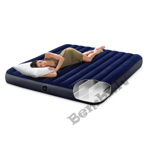 INTEX piepūšamais matracis 183cm x 203cm - Image 2