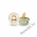 BIBS Colour Anatomical Ivory / Sage (6-18 mēn)