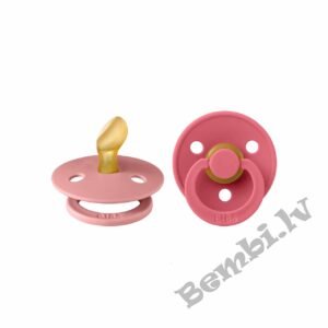 BIBS Colour Anatomical Dusty Pink / Coral (6-18 mēn)