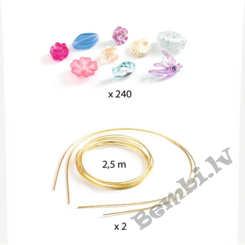 DJECO Rotu veidošanas komplekts - Diadēmas - Zils DJ00038 - Image 2