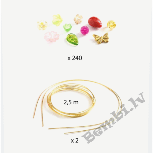 Rotu veidošanas komplekts - Diadēmas - Rozā DJ00039 - Image 3
