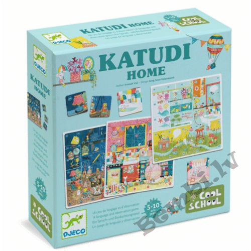 DJECO Izglītojoša spēle - Katudi - Māja DJ08584
