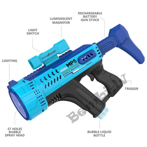 MP5 Lielā burbuļu pistole - Image 4