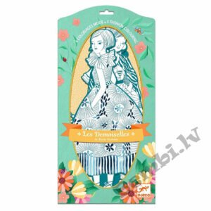 DJECO Krāsojamās lapas - Dāmas - Rebeka un draugi DJ09545