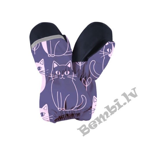 LENNE ziemas cimdi dūraiņi ar vilnas oderi 25175A 2917 (izm.0,1,2)