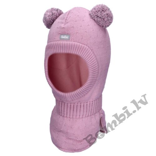 TuTu ziemas vilnas ķivercepure/balaklava 3-007595 (izm.48-52cm)