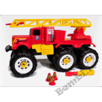 Ugunsdzēsēju mašīna- konstruktors Super Truck